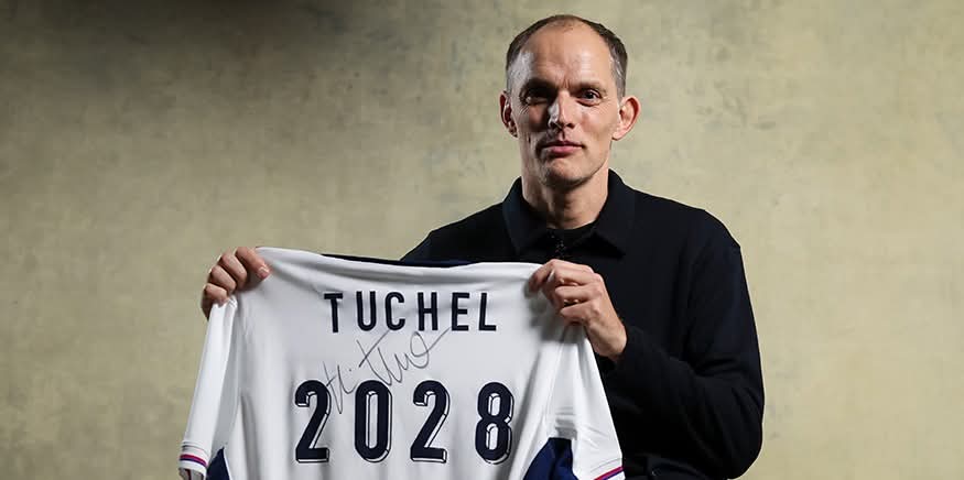 الاتحاد الانجليزي لكرة القدم يمدد عقد توخيل مدرب المنتخب حتى عام 2028