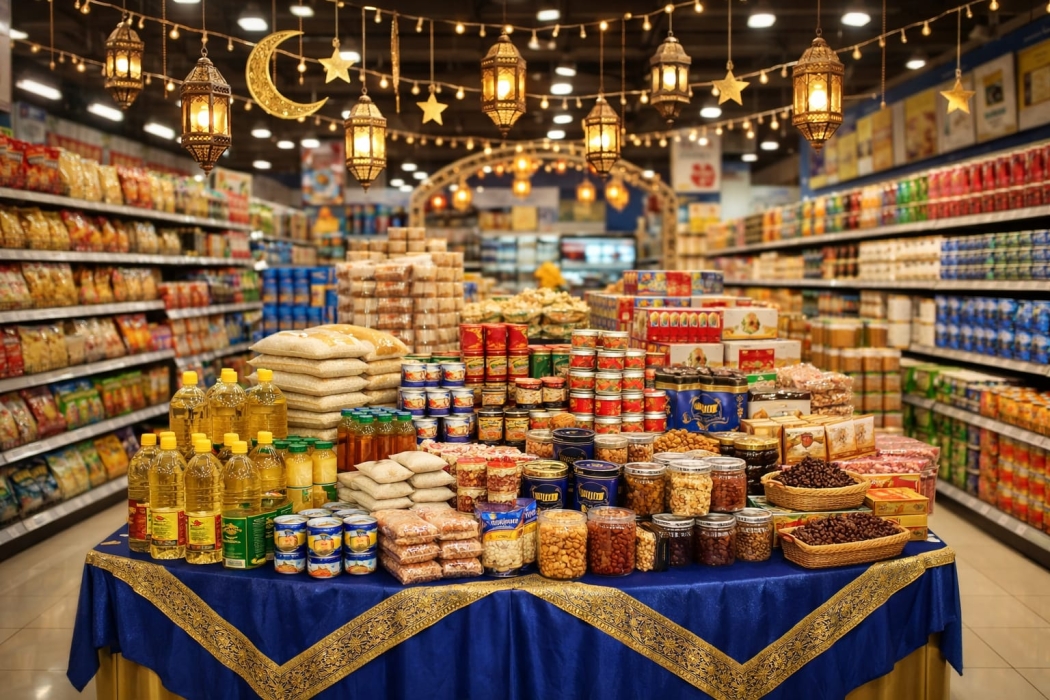 مخزون وفير من السلع الاستهلاكية خلال رمضان بأسعار معتدلة