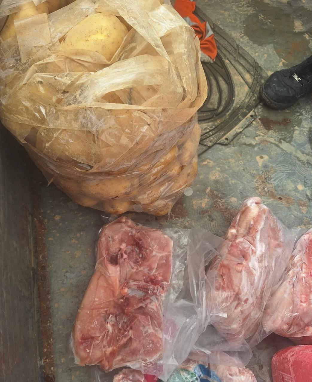 الغذاء والدواء:  إتلاف 240 كغم من الدجاج المجمد مجهول المصدر ضبط في مركبة...صورة
