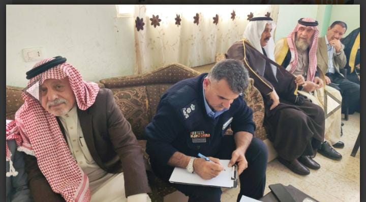 جاهة عشائرية تتوجه إلى بلدة محي لطلب عطوة في قضية مقتل ياسين القضاة وتجديد عطوة أمنية لمدة 3 أيام