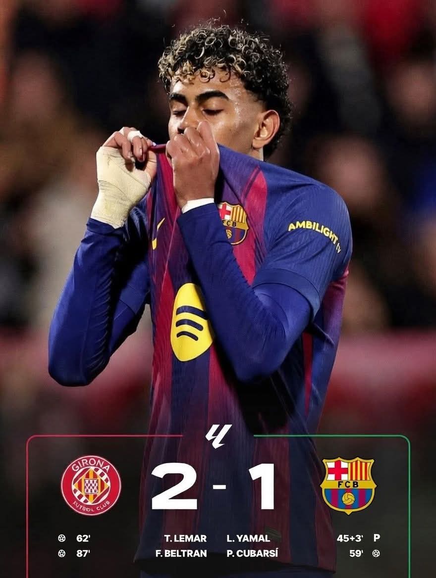 جيرونا يُسقط برشلونة ويُشعل سباق الليغا!