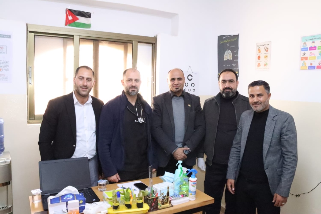 النعيمات يرعى فعاليات اليوم الطبي في مدرسة بلال بن رباح الاساسية للبنين