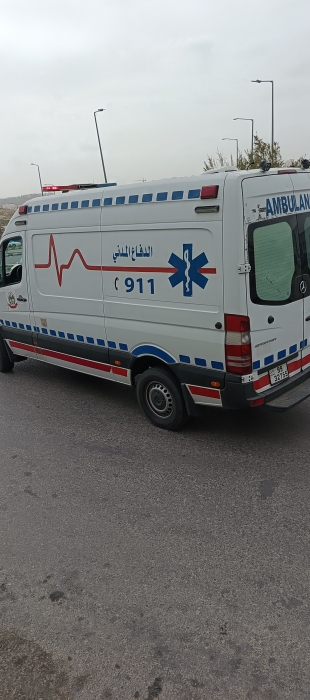 إصابتان بحريق منزل في وادي الحجر بالزرقاء