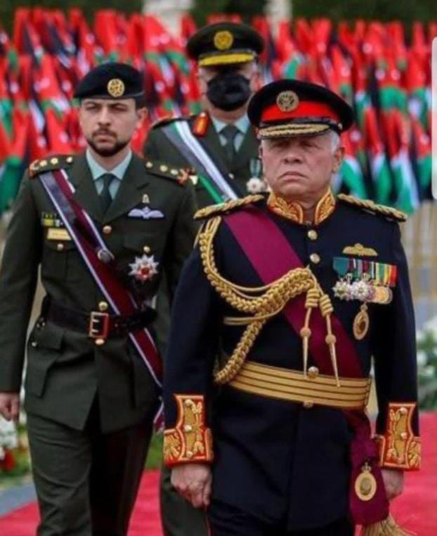 جمعية المتقاعدين العسكريين في الديسة ترفع برقية شكر وتهنئة للملك وولي العهد