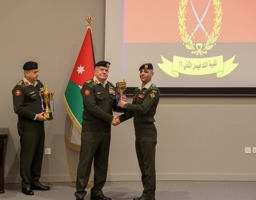 اللواء الحنيطي يرعى حفل توزيع الكؤوس على الوحدات الفائزة في القوات المسلحة للعام 2025