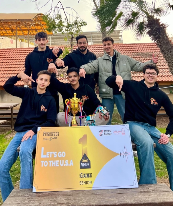 فرسان البترا يتربعون على عرش الابتكار في بطولة Robofest Jordan