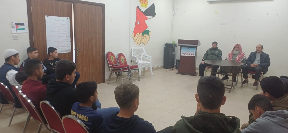 محاضرة توعوية بعنوان “سلوكنا في رمضان: نبذ الغلو والتطرف في الدين” في مركز شباب برما