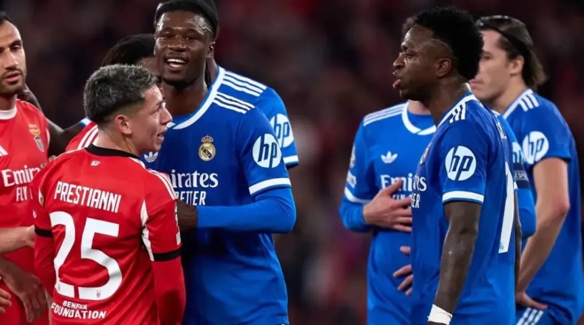 الاتحاد الأوروبي يوقف لاعب بنفيكا العنصري عن لقاء الاياب ضد الريال