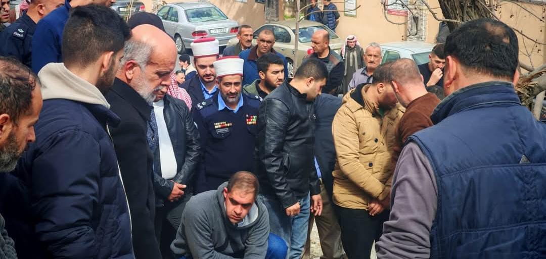 تشييع جثمان زوجة اللواء المتقاعد احمد محمود مفلح الرحاحلة