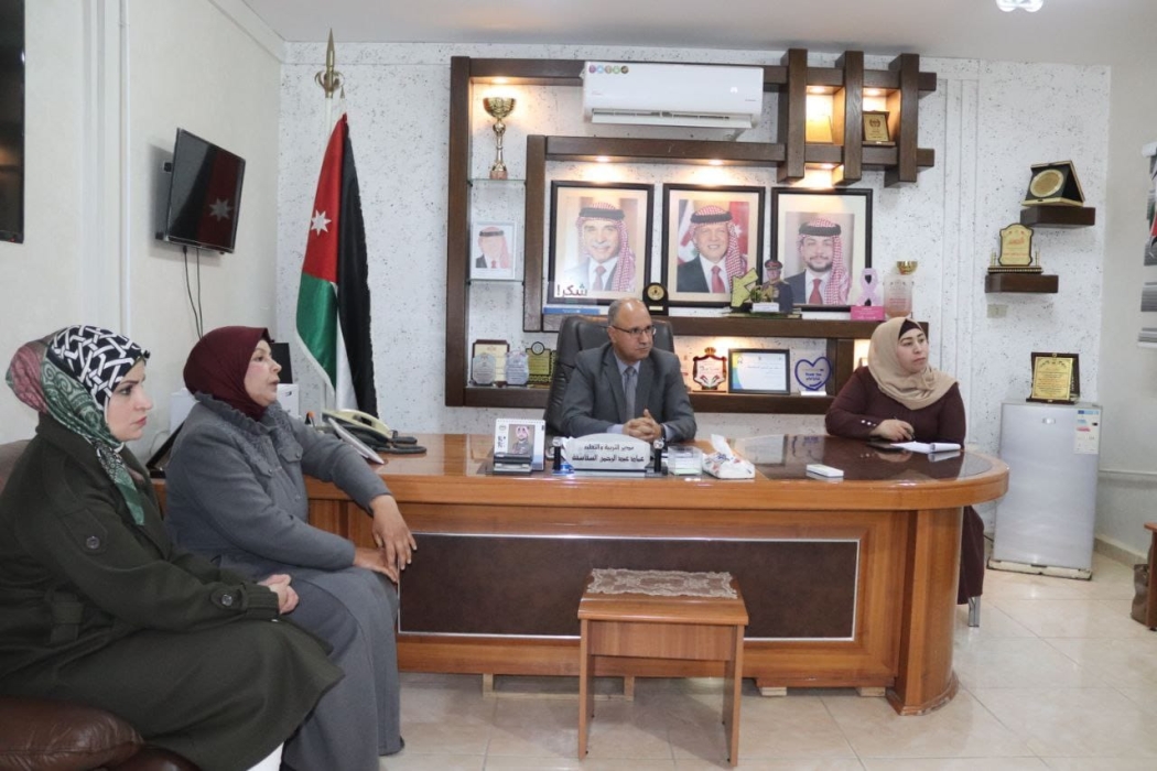 مديرية البادية الجنوبية تستضيف وفد وزارة الصحة لمناقشة الأمراض السارية