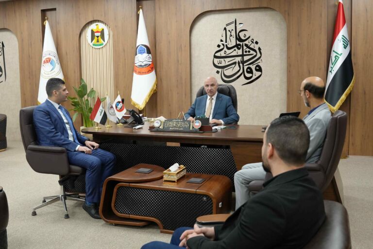 صيدلة جامعة الموصل تُعزز جودتها الأكاديمية باستضافة ممتحن خارجي من جامعة فيلادلفيا الأردنية