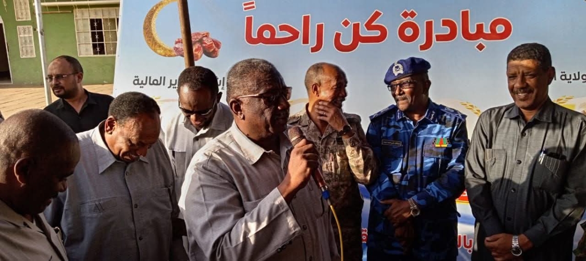 تدشين مبادرة تكايا شباب ولاية الجزيرة