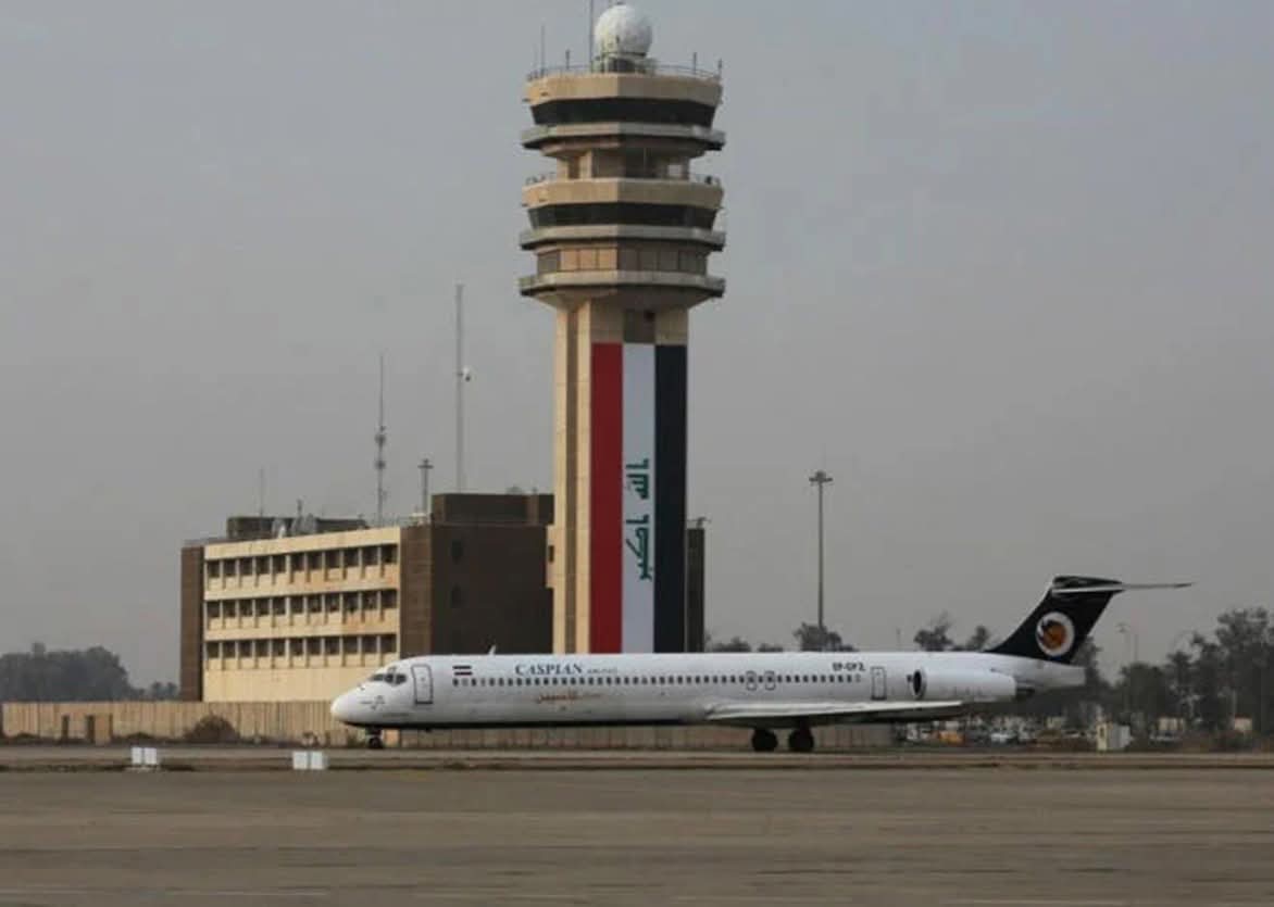 إعادة فتح مدرج مطار بغداد الدولي بعد إصلاح الأعطال