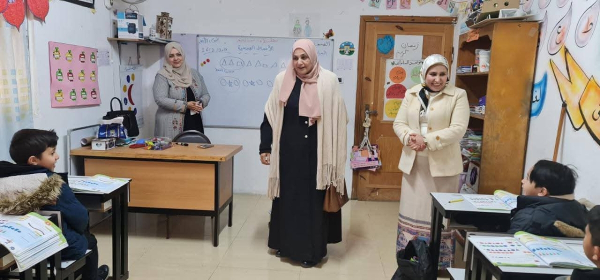 المصري تتفقد مدرسة ديريوسف الأساسية المختلطة