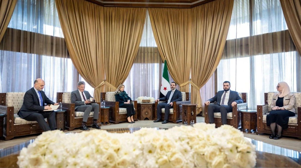 وزير الخارجية السوري يبحث مع وفد أوربي تعزيز العلاقات وعودة اللاجئين