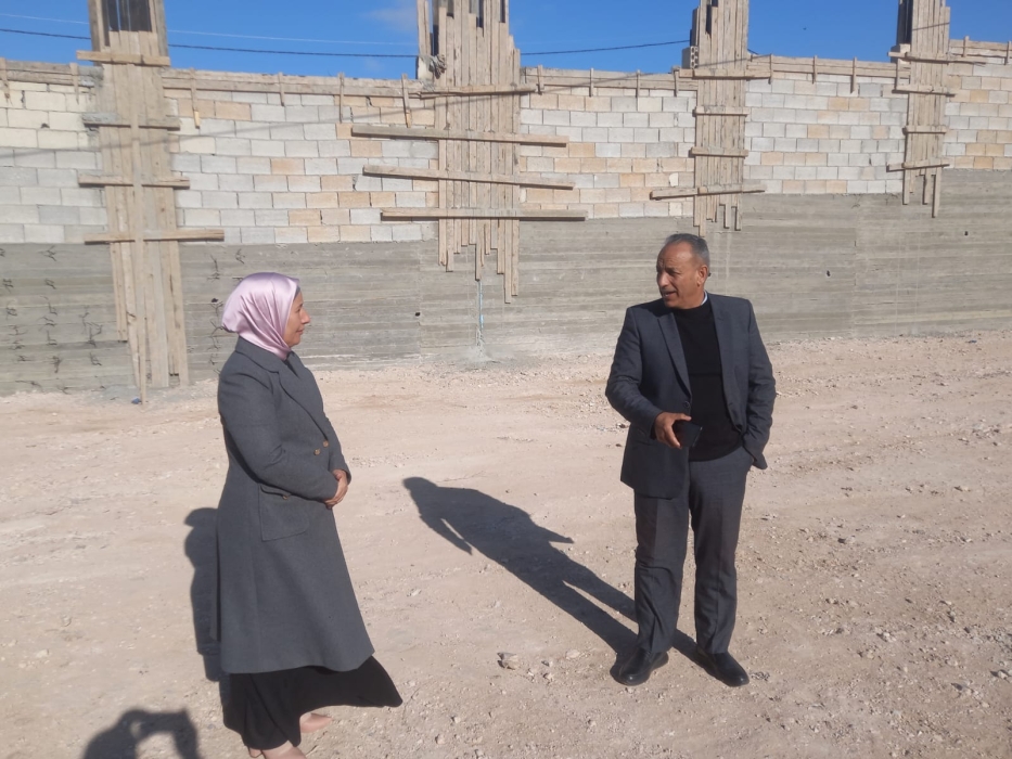 العقيل يتفقد الأبنية المدرسية في تربية ذيبان.