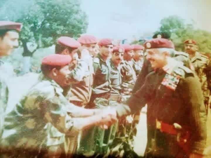 أحد أبطال معركة الكرامة.. الرائد المرحوم  محمد عواد الدهام