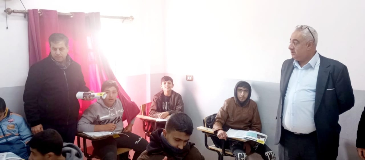 جويعد يواصل جولاته التفقدية في الميدان التربوي