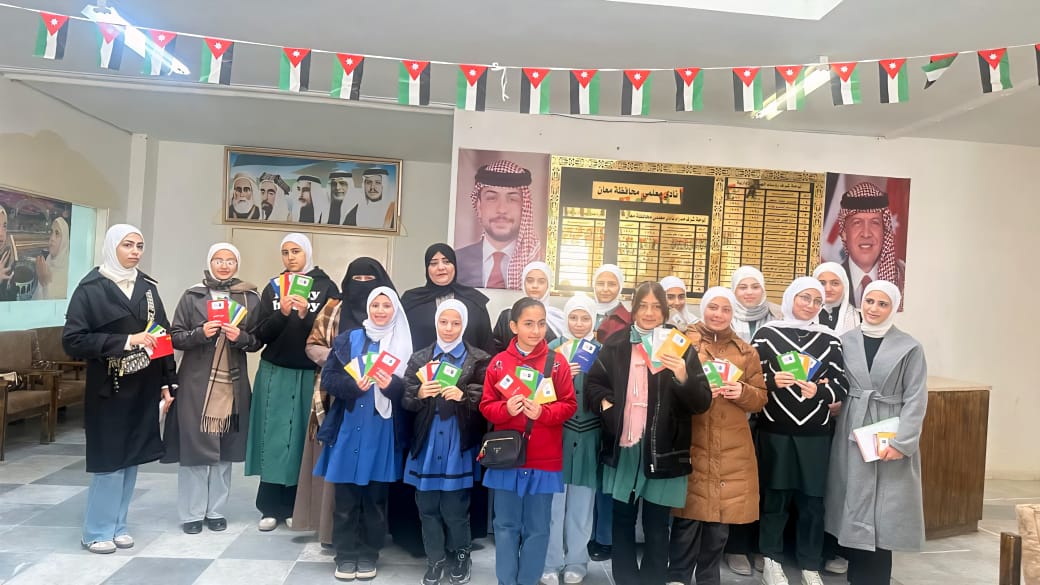 المحاميد تتابع تصفيات الموسم العاشر من تحدي القراءة العربي في تربية معان