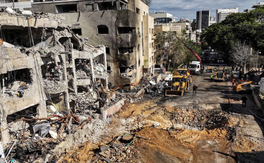 إصابة 199 شخصا في إسرائيل جراء الضربات الإيرانية أمس