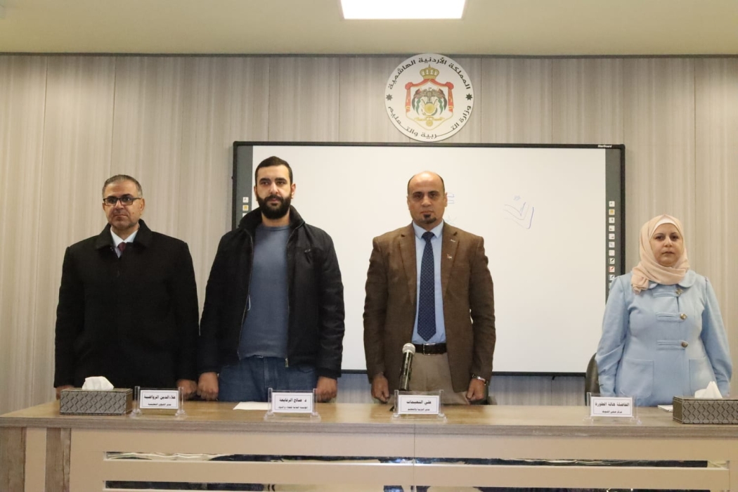 النعيمات يفتتح ورشة تحديات المقاصف المالية والصحية في مدرسة ام عمارة الثانوية المختلطة