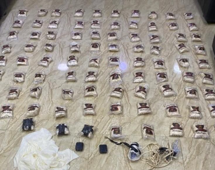 المنطقة العسكرية الشرقية تحبط محاولتي تهريب مواد مخدرة بوسطة بالونات