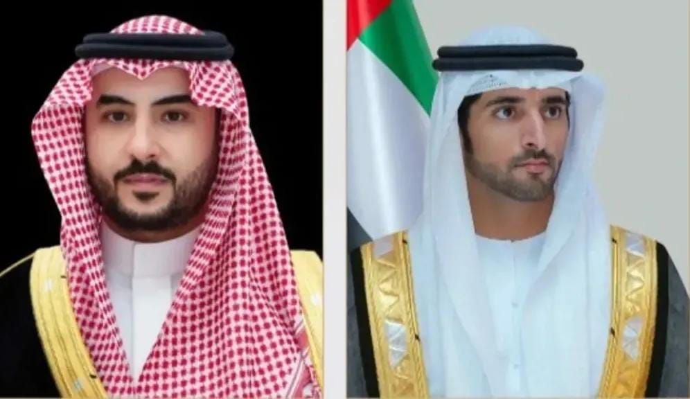 تصريح لافت من وزير الدفاع السعودي لنظيره الإماراتي بشأن مواجهة العدوان الإيراني
