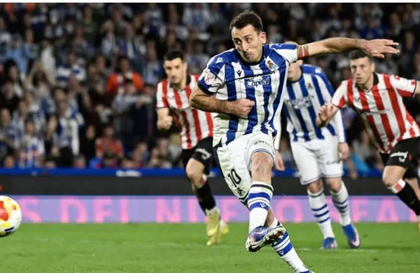 ريال سوسييداد يتخطى بلباو ويضرب موعدا مع أتلتيكو مدريد في نهائي كأس إسبانيا