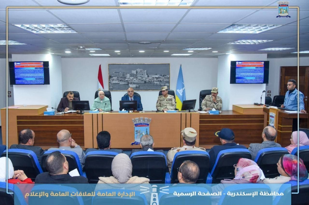 محافظ الإسكندرية يتابع الاستعدادات لتنفيذ التدريب العملي المشترك «صقر 168» لمجابهة الأزمات والكوارث