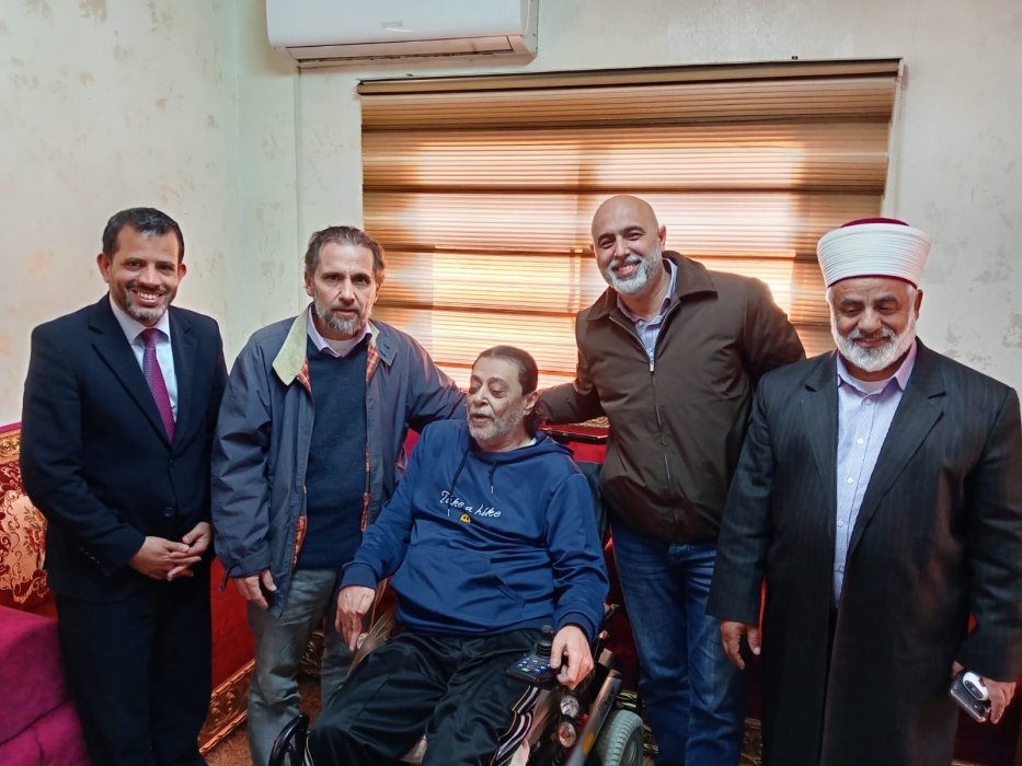 الأمير مرعد بن رعد يزور مصابين عسكريين في إربد