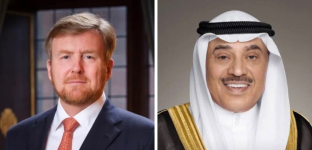 ولي عهد الكويت يتلقى اتصالا من ملك هولندا