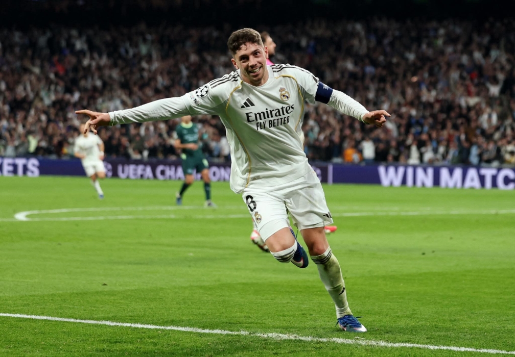 الفتى الذهبي فالفيردي يقود ريال مدريد بهدفين في شباك مانشستر سيتي