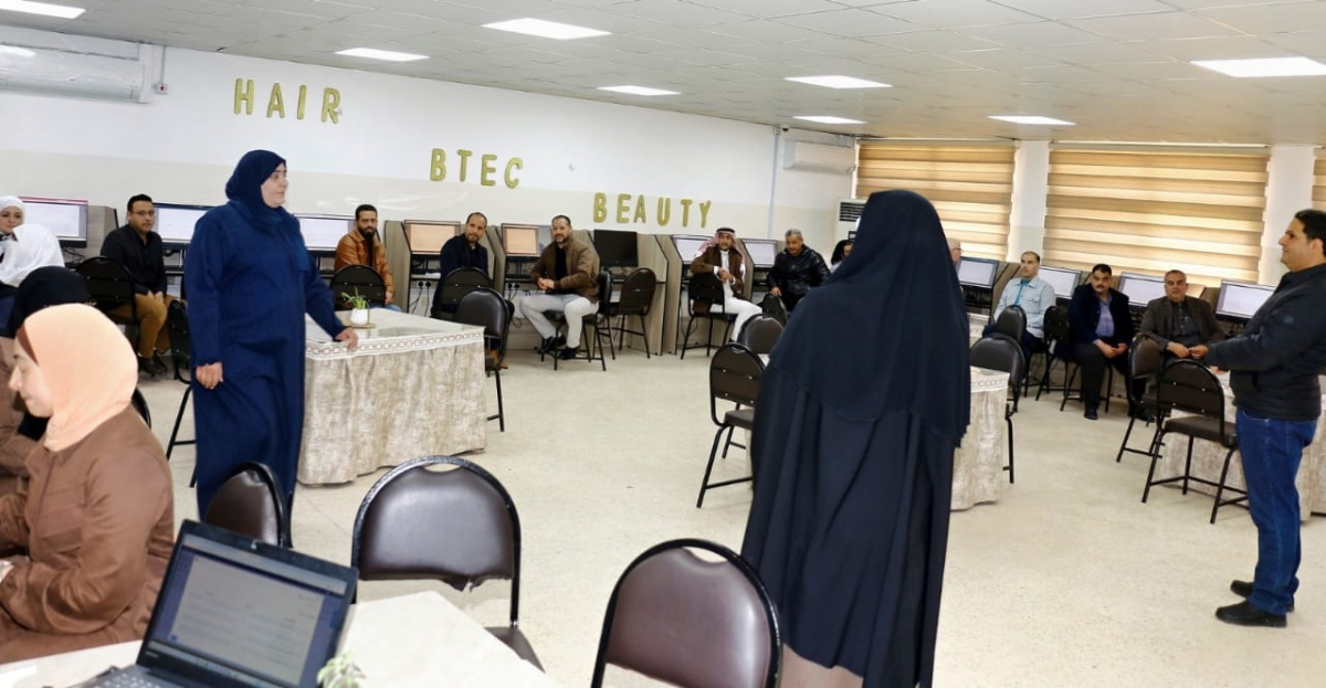 المحاميد تتابع ورشة حول مهارات التقييم الرقمي للمشرفين في تربية معان