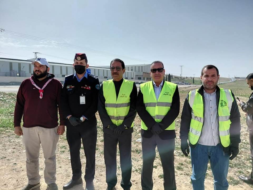 يوم تطوعي للنظافة في لواء الموقر برعاية متصرف اللواء مصطفى الخليفات