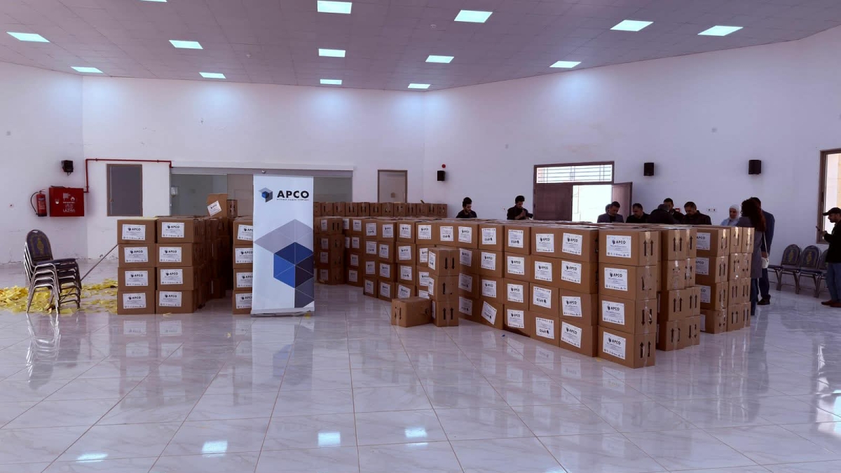 شركة العطارات للطاقة تدعم الأسر في أم الرصاص بتوزيع 1#44;100 طرد غذائي رمضاني