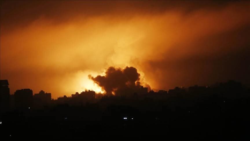 استشهاد فلسطيني وإصابة آخرين في قصف إسرائيلي على خان يونس جنوبي قطاع غزة