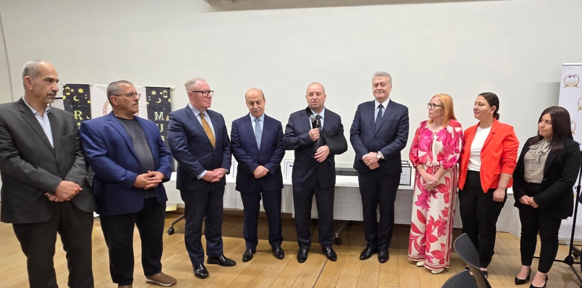 تكريم أحمد الأحمد خلال حفل الخريجين الأردنيين والإفطار السنوي في أستراليا...صور