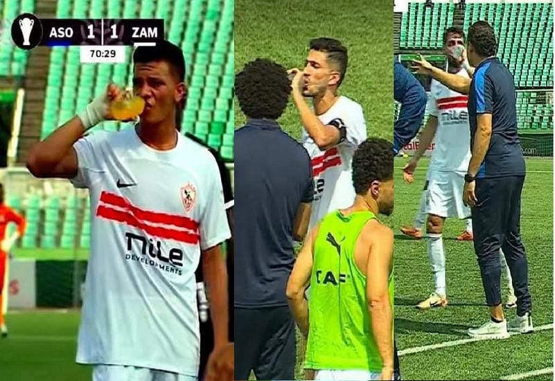 بعد جدل شرب المياه في مباراة الزمالك بنهار رمضان.. ماذا تقول دار الإفتاء؟