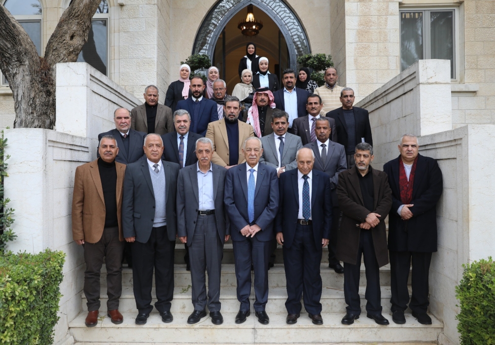 العيسوي يلتقي وفدا من أبناء عشيرة الرتيمة...صور