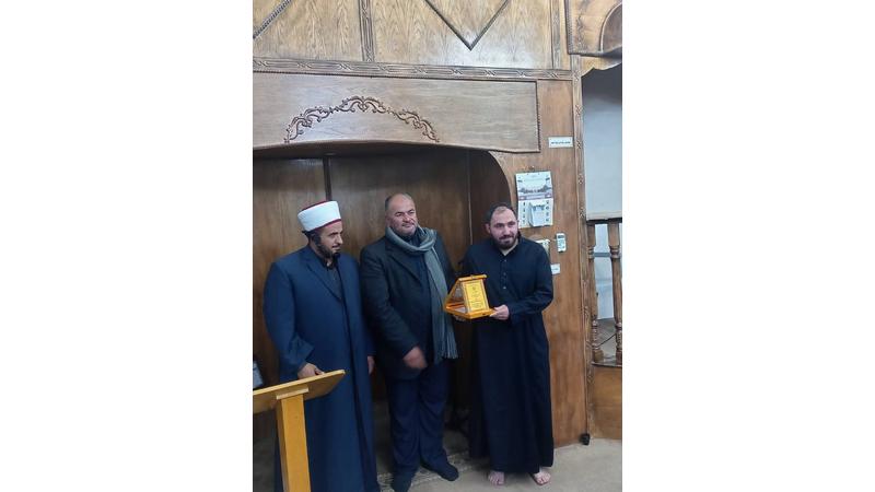 عجلون: تكريم حافظين لكتاب الله في مسجد الهدى ( منطقة رأس منيف )