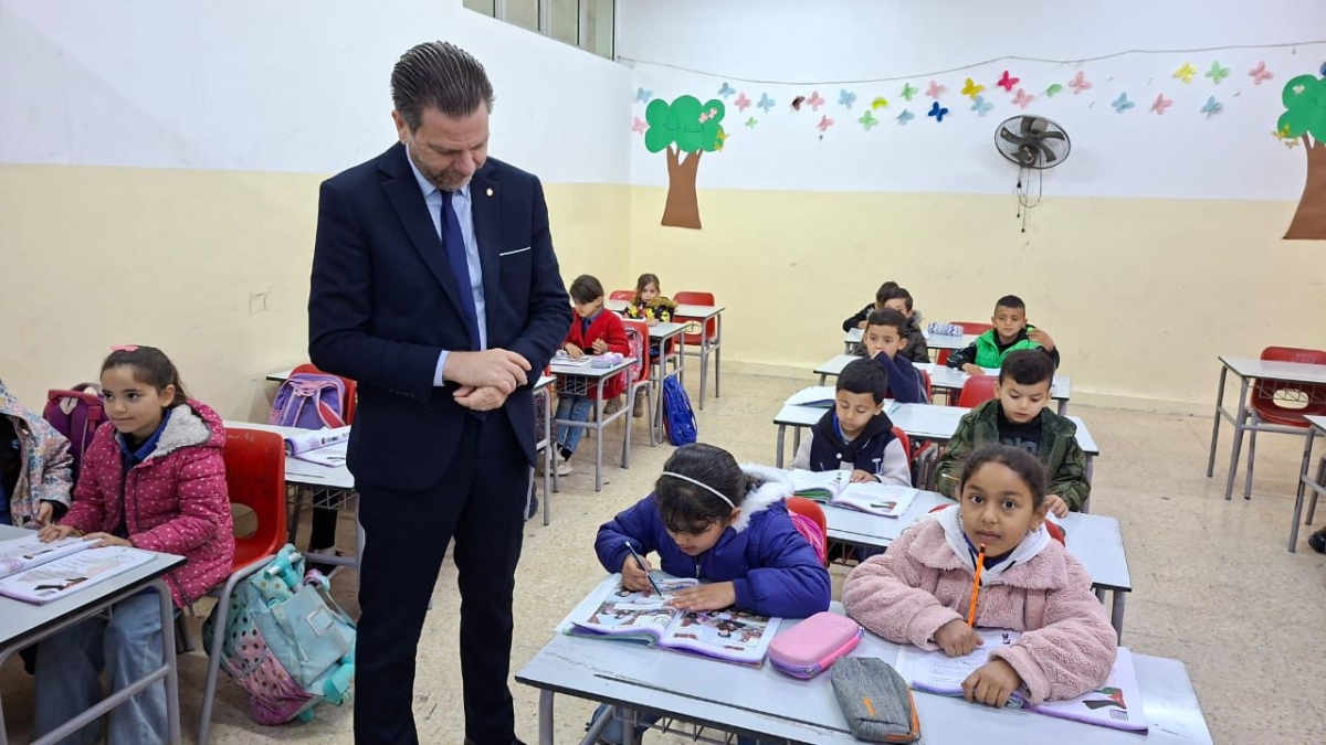 مدير تربية جرش يتابع واقع التعليم في عدد من المدارس ويشدد على الالتزام بالدوام الرسمي