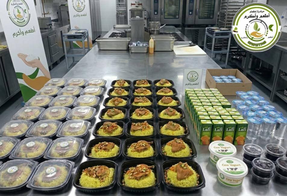 جمعية النشمية توزع 300 وجبة إفطار صائم على العائلات المستورة في مخيم جرش