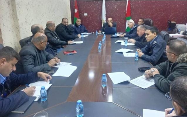 اجتماع تنسيقي في متصرفية لواء الرصيفة لعيد الفطر