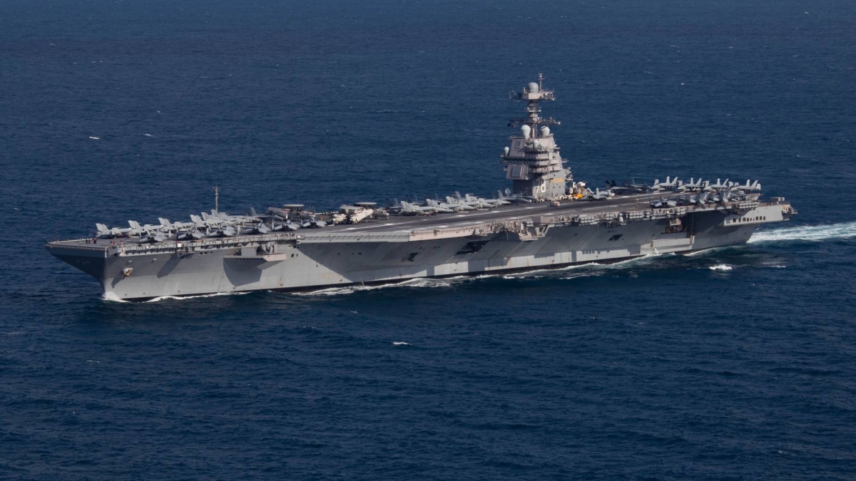 طهران تتوعد حاملة الطائرات فورد: مراكز دعم الحاملة الأمريكية أهداف مشروعة لصواريخنا