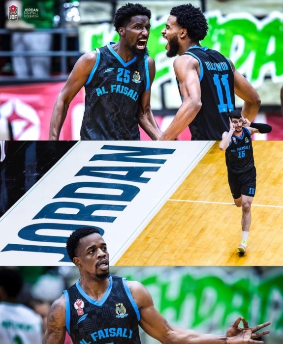 الفيصلي بطل كأس الأردن لكرة السلة لأول مرة