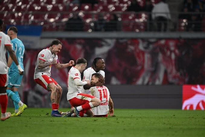 البوندسليغا: لايبزيغ يقسو على هوفنهايم ويخطف منه المركز الثالث