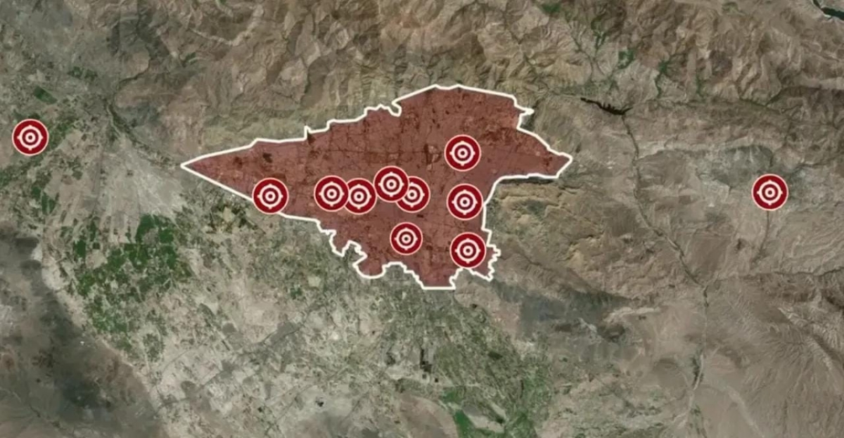 إسرائيل تستهدف مواقع لإنتاج الأسلحة وقاعدة عسكرية في إيران