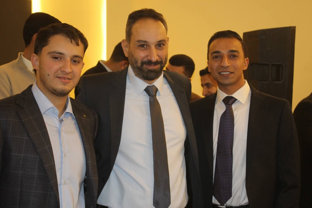 أفراح المحاميد والعبادي.. عقد قران أحمد خالد وسط حضور ...صور