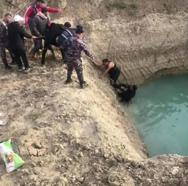 الدفاع المدني ينقذ شاب سقط في بركة زراعية منذ مساء الأمس