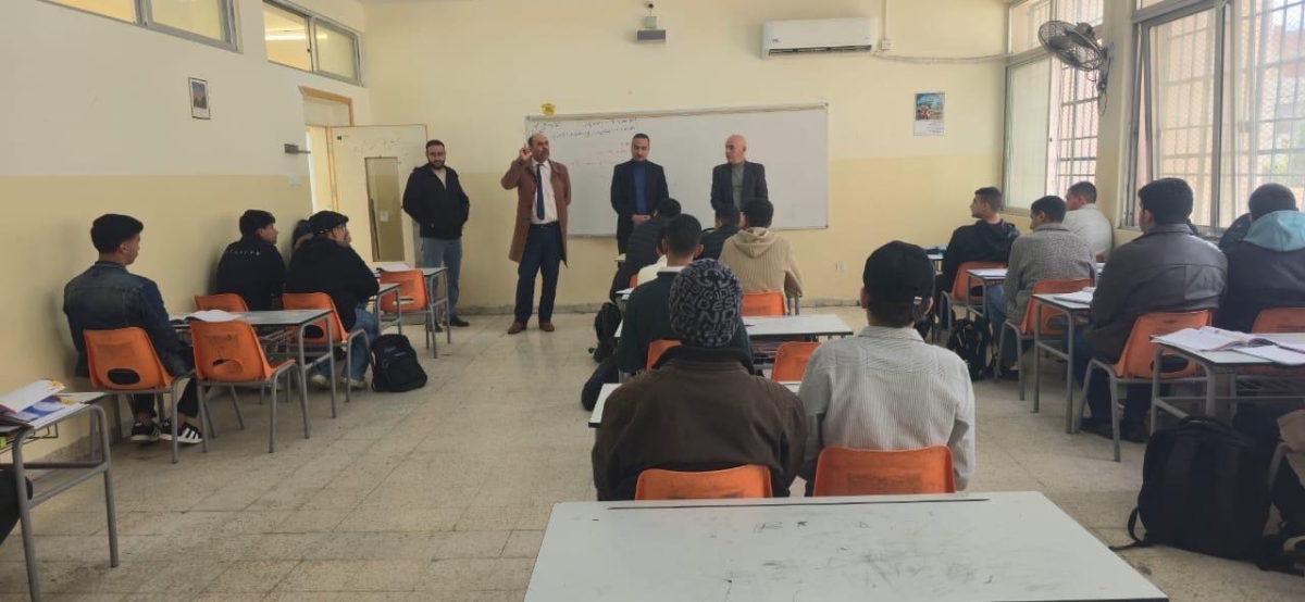 اللصاصمة يتفقد مدرسة عبد خلف الداودية